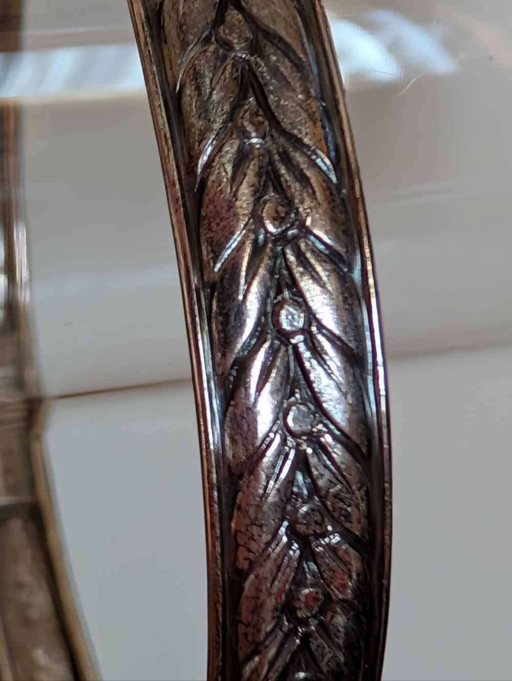 Sterling Silver Engraved Bangle Bracelet